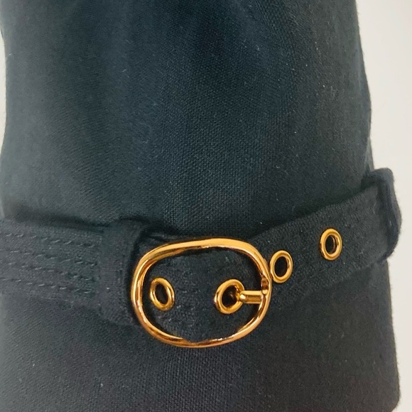 Veronica Beard “Girard” cropped one button linen tailored jacket in black. 6 - Picture 9 of 13